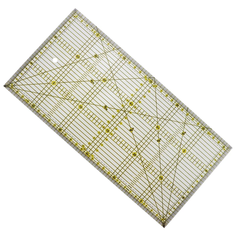 

ZK30 Sewing Tools Patchwork Ruler15*30cm Clear Rectangle Patchwork Acrylic Ruler
