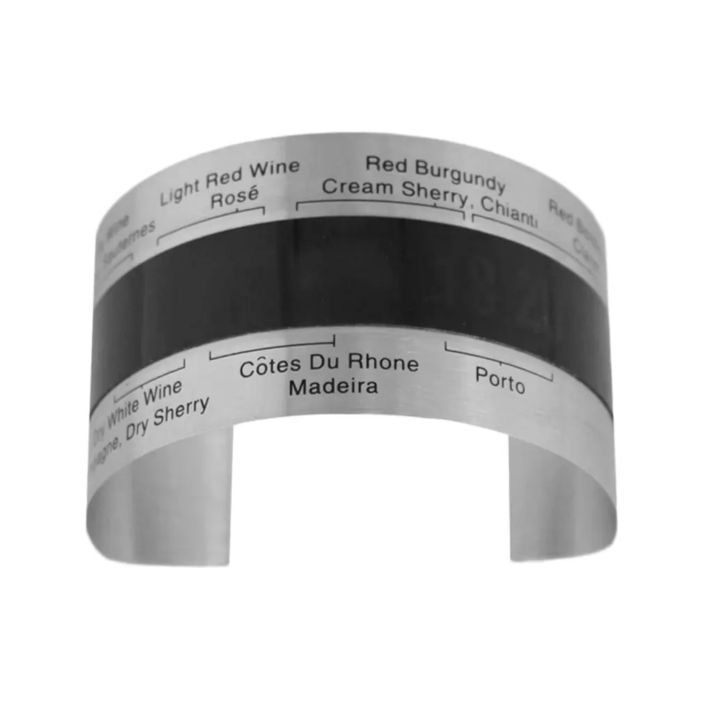 Нержавеющая сталь ЖК экран Электрический красное вино цифровой термометр