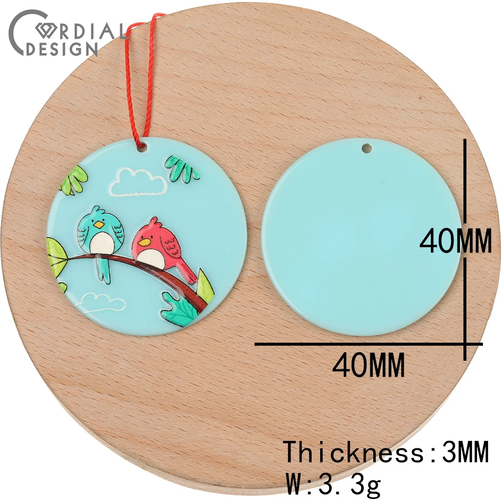 

Cordial Design 50Pcs Jewelry Findings & Components/Hand Made/Earrings Making/Charms/Jewelry Accessories/Connectors/DIY Pendant