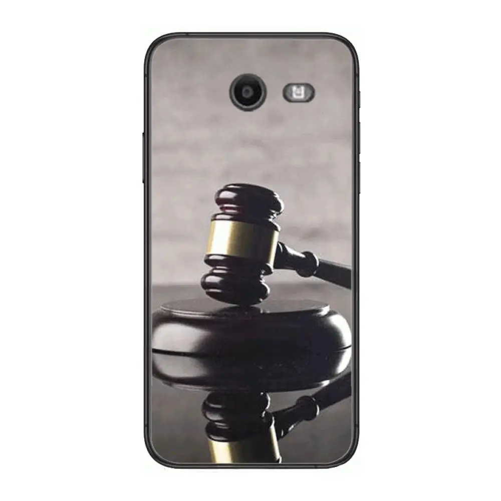 

Law Student Lawyer Judge Phone Case Hull For Samsung Galaxy J 4 3 5 6 7 8 EU 2018 Plus 2017 Black Shell Art Cell Cover TPU