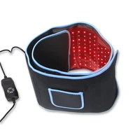 2021 new led red light and near infrared light therapy belt devices 660nm 850nm large pads wearable wrap for pain relief