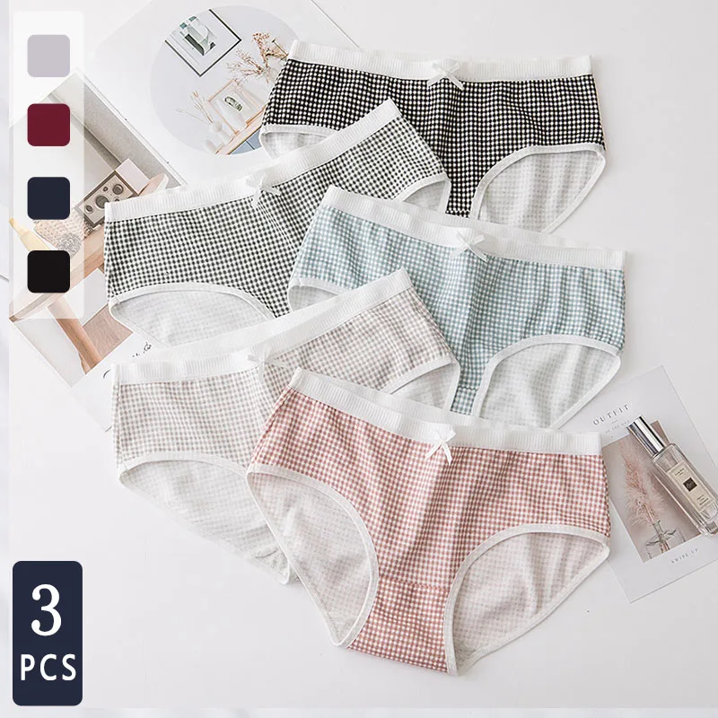 Norns женское хлопковое удобное Полосатое дышащее бесшовное нижнее белье со