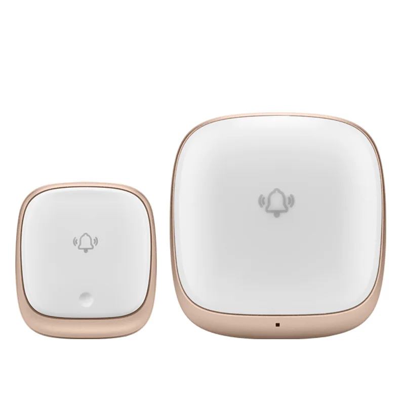 

2020 Wireless Doorbell Self-generating Doorbell High Quality Home Waterproof Call Bell 1 Receiver Ring Bell US EU UK Plug