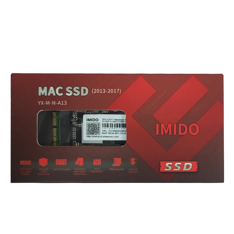 Новый твердотельный накопитель 1 ТБ для Macbook Air 2013 2014 2015 A1465 A1466 imac PRO A1502 A1398 mini |