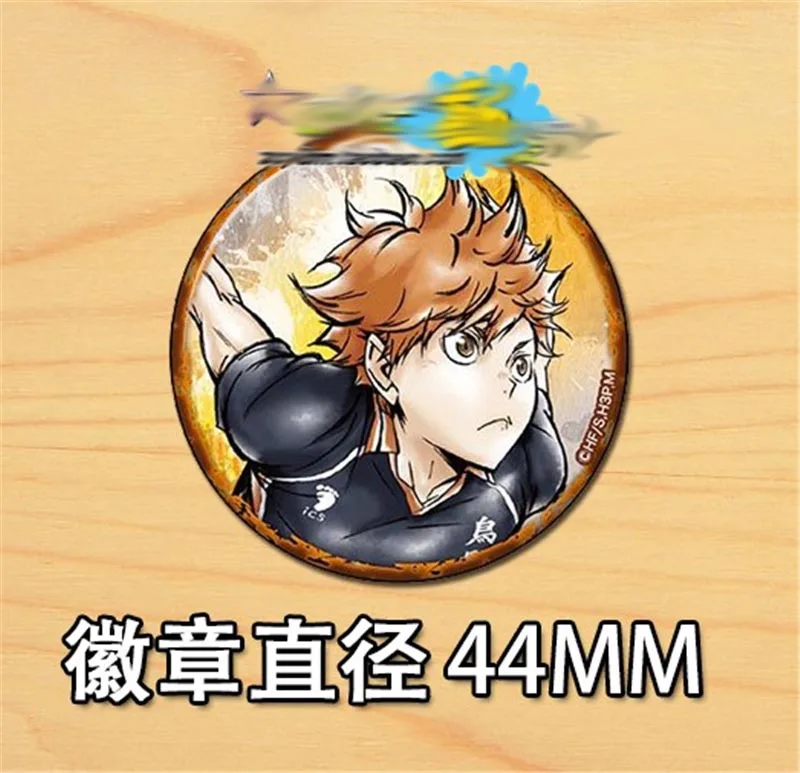 10 шт. аниме Haikyu! Булавки для рюкзака сумки коллекция аксессуаров булавки значок