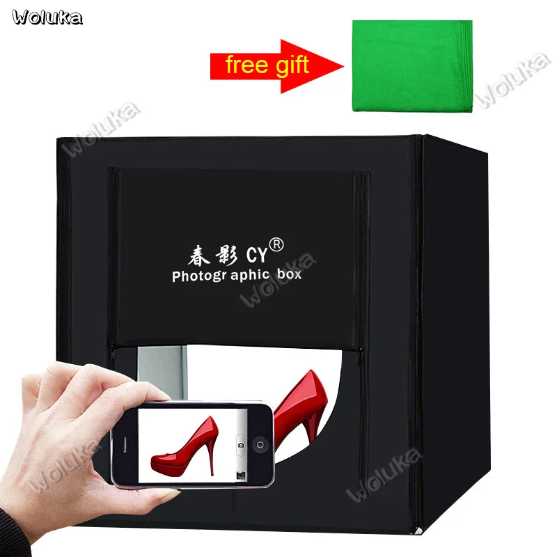 50*50*50 см для фотостудии комплект светодиодный софтбокс съемки светильник палатка