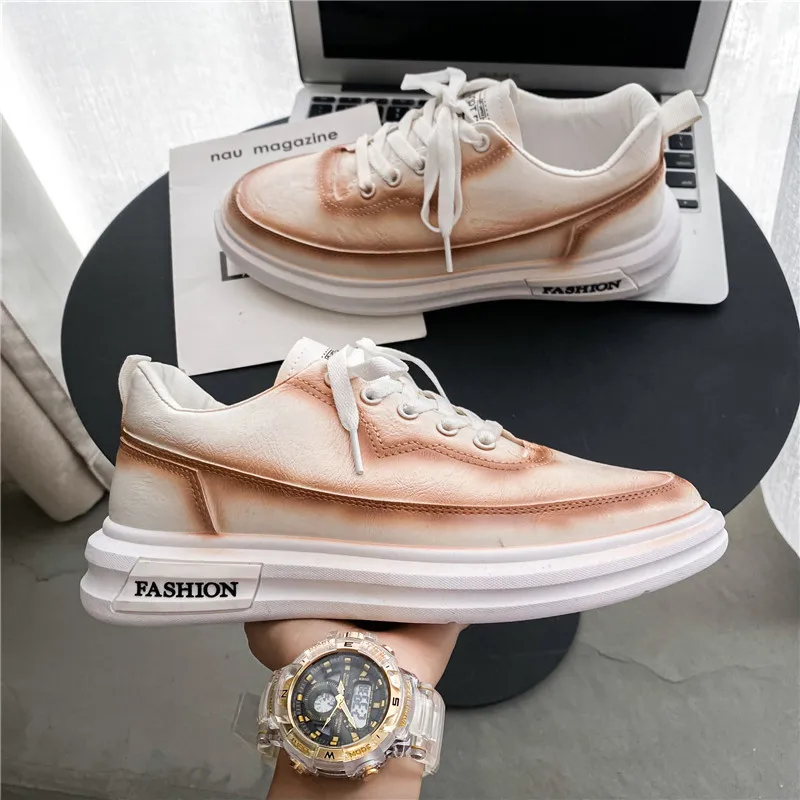 Men Sneakers Sports and Leisure Skateboarding Shoes Male Fashion Breathable Non-Slip Sport Trainers Zapatillas Hombre 2021 New