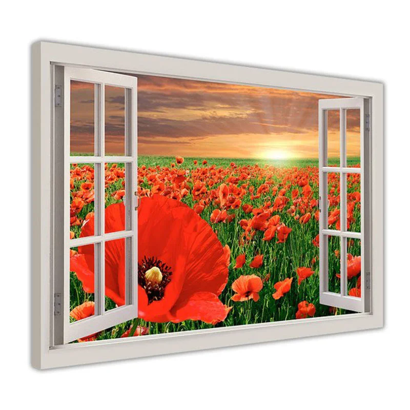 Набор для алмазной вышивки сделай сам крестиком с изображением Красного