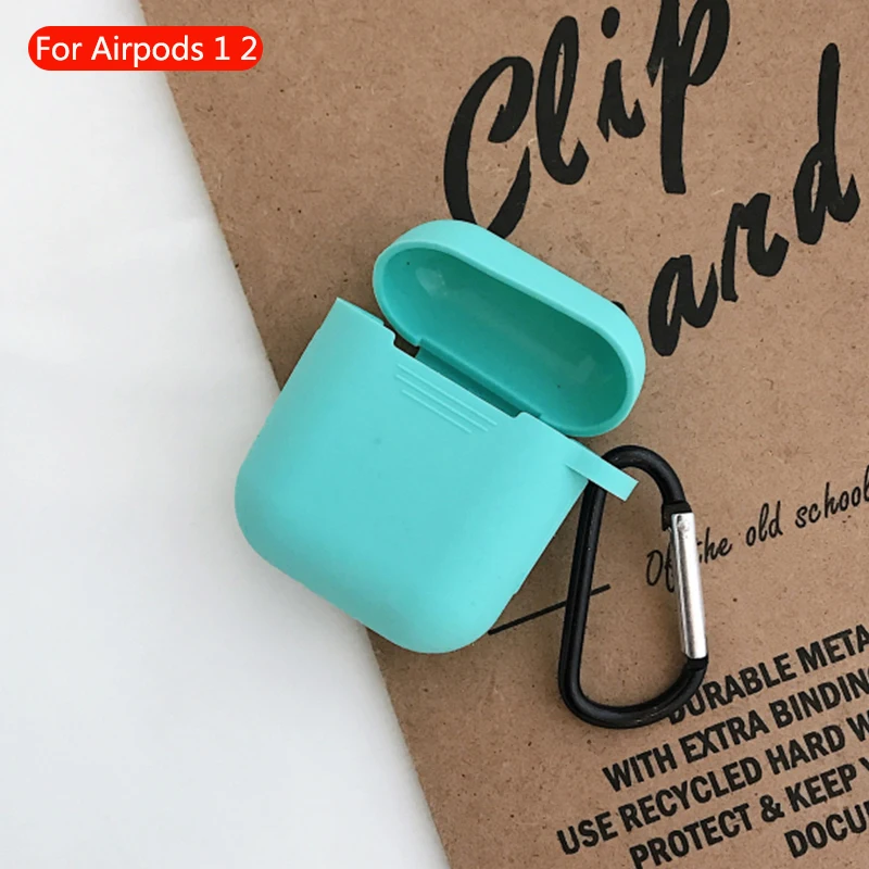 677 Беспроводной чехол для гарнитуры Bluetooth, прозрачный чехол для Apple Airpods 2, мягкий силиконовый кожаный защитный чехол для наушников Airpod, аксессуары - Цвет: 677