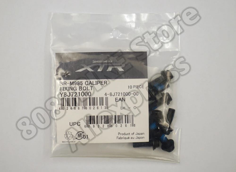 Shimano XTR BR-M985 тормозной крепежный болт 15 2 мм суппорт для XT SLX DEORE. 1 упаковка = 10 шт. |
