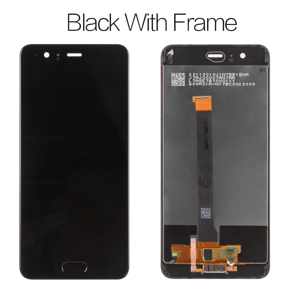 P10P Blackwith Frame Протестированный 5,5 ''2560x1440 для HUAWEI P10 Plus ЖК-дисплей с кодирующий преобразователь сенсорного экрана в сборе запасные части VKY-AL00 - Цвет: P10P Blackwith Frame