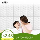 3D стены пены Стикеры s самоклеющиеся Водонепроницаемый обои для плинтуса стена на границе Стикеры Гостиная Спальня украшения для дома