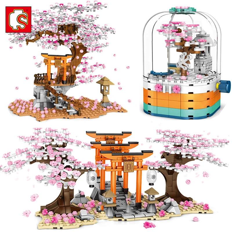 SEMBO строительные блоки технические наборы создатель эксперт девушка друзья