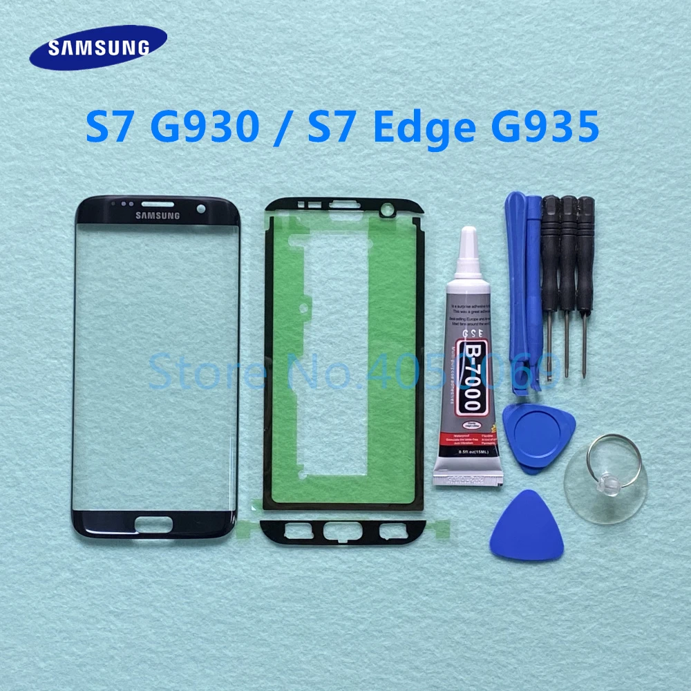 Сменная панель сенсорного экрана для Samsung Galaxy S7 Edge G935 G935F G930 G930F внешний объектив
