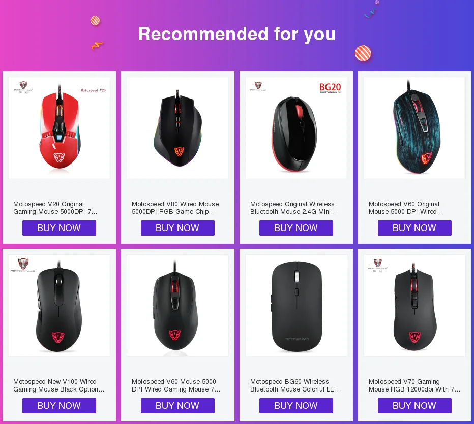 Motospeed новая V100 Проводная игровая мышь черная опция подсветка 6200 dpi профессиональная для переключения RGB Esport игровая мышь
