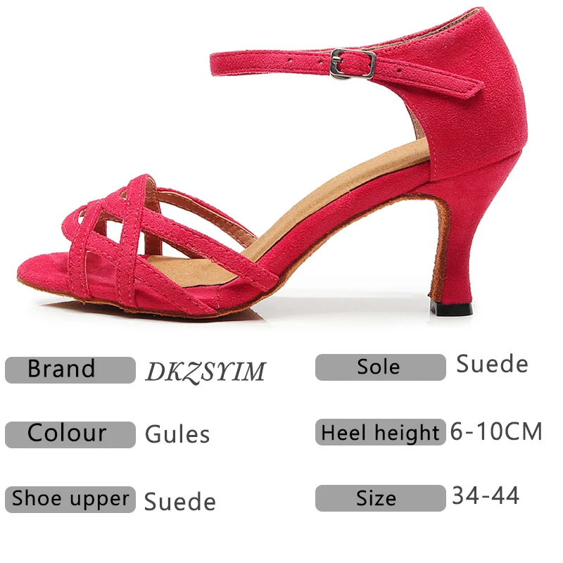 Женские профессиональные туфли для танцев DKZSYIM бальных женские