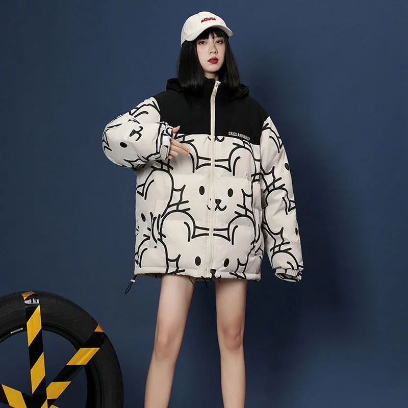 

Хлопковое пальто женское, короткое, зимнее, 2021