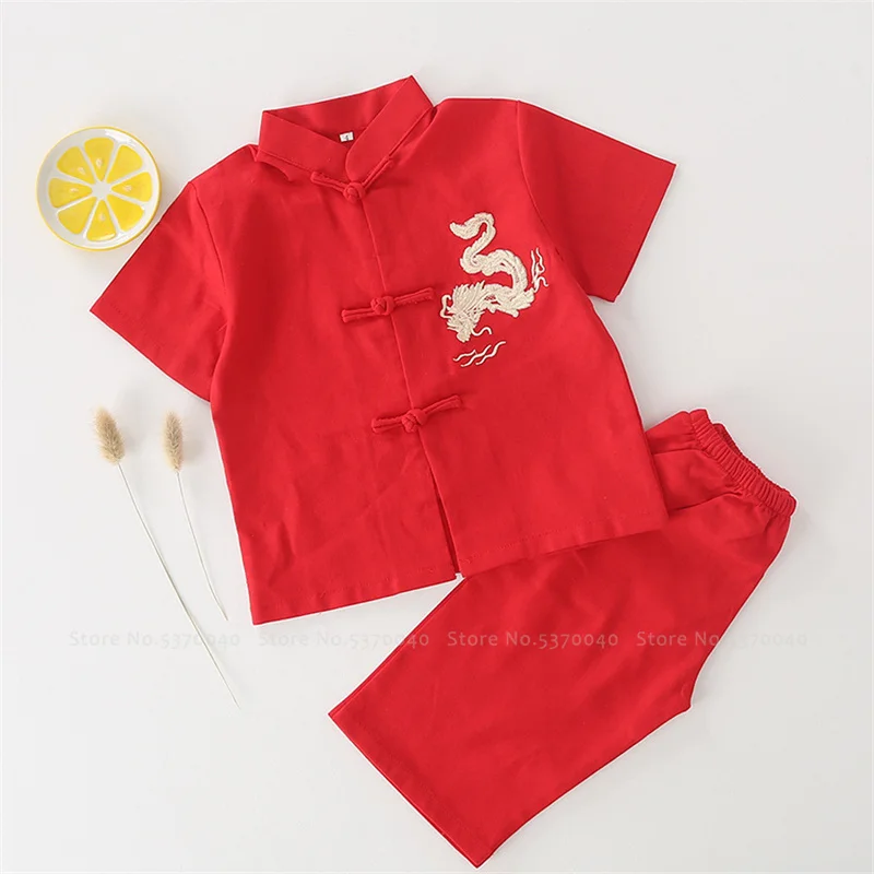 Дети Китайский традиционный ханьфу костюм в китайском стиле для маленьких