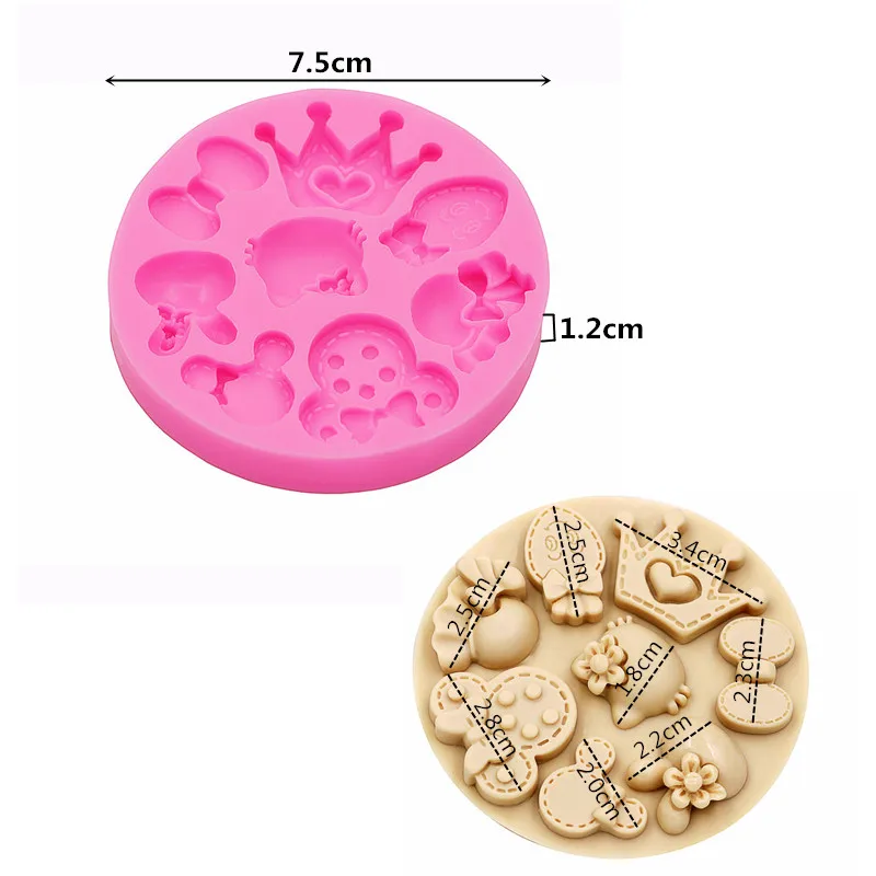 Форма для выпечки силиконовая в форме подсолнуха хризантемы морской звезды | Дом