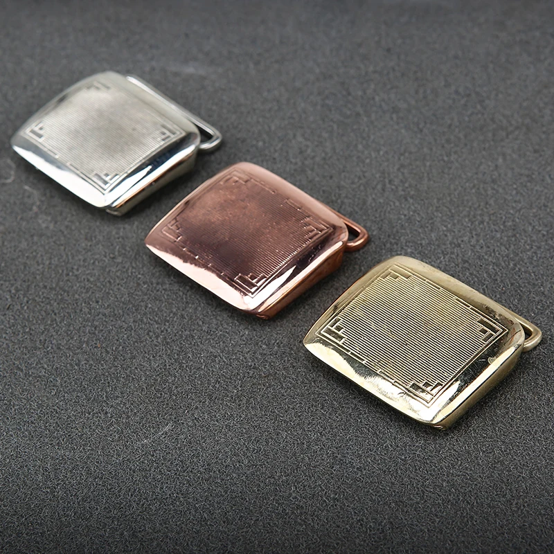 

Belt buckle classic vintage gentleman hinge buckle pure copper made old hinge belt buckle toothless classic belt buckle