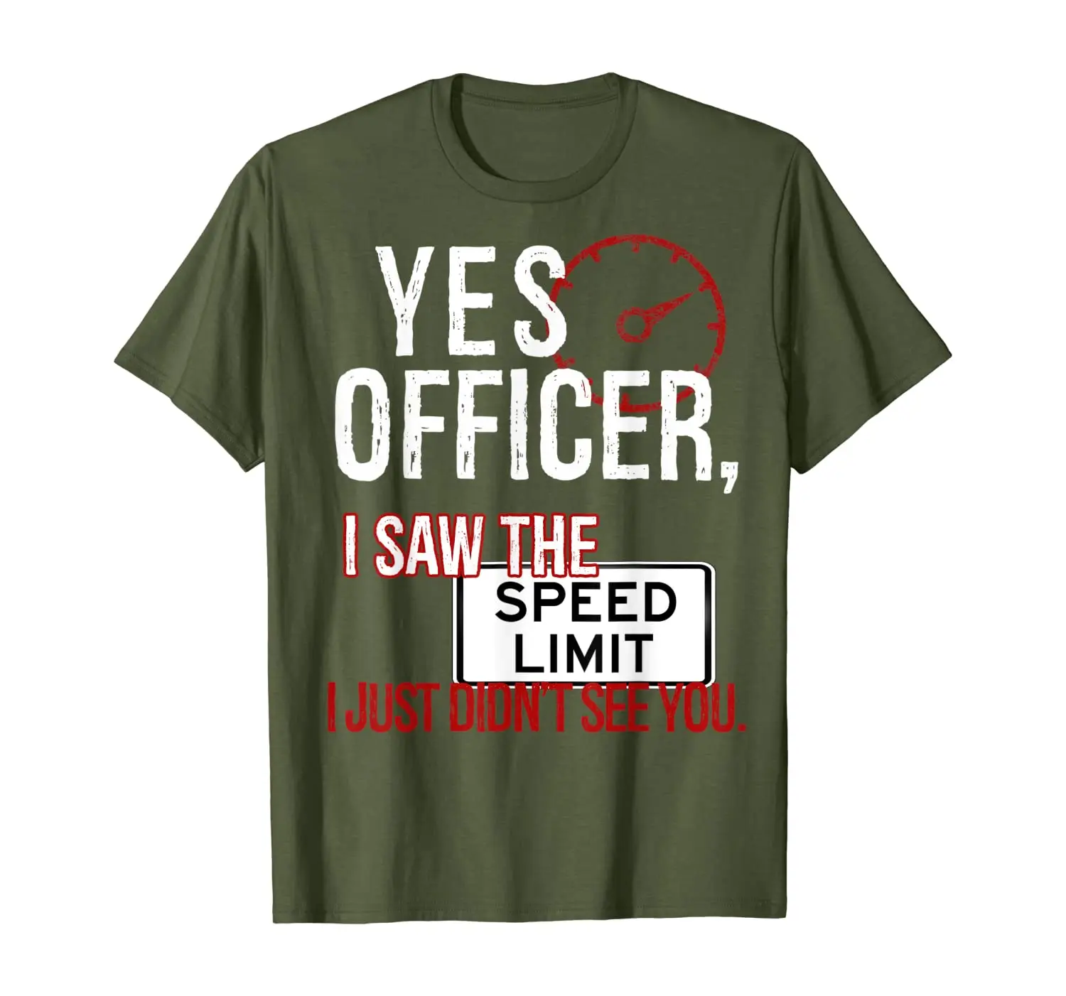 

Humor Driver Police T-Shirt Mechanic Gift Car Mechanics Tee