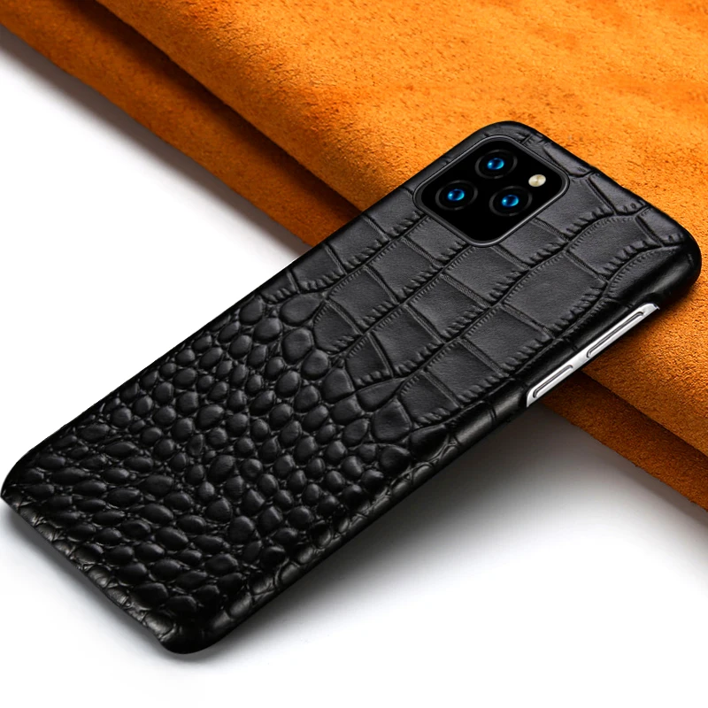 Чехол LANGSIDI из натуральной кожи для iphone 11Pro max роскошная задняя крышка 12 pro mini X XS XR 7 8