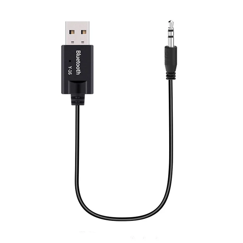 Bluetooth приемник USB аудио 4 2 ключ 3 5 мм AUX Jack беспроводной автомобильный музыкальный