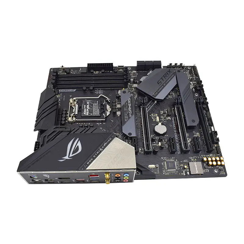 ASUS ROG STRIX Z390-E игровая материнская плата 1151 DDR4 64 Гб Intel Z390 M.2 CrossFireX Cpus PCI-E 3 0 HDMI SATA3 USB3.1 |