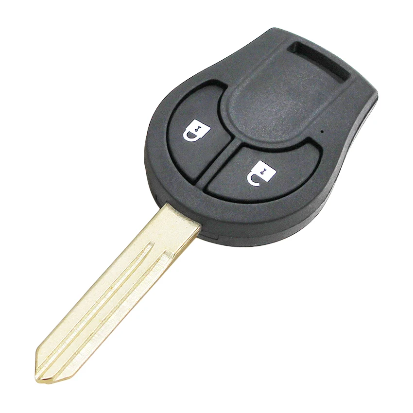 Чехол для ключа с дистанционным управлением fob 2 кнопки Nissan Sunny (можно установить
