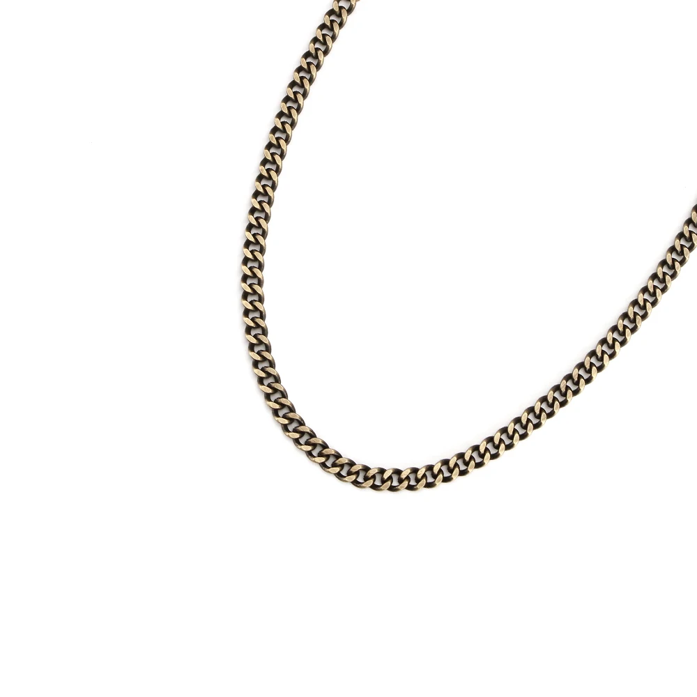 Мужской кошелек в стиле панк-рок с цепочкой виде бронзы металлическими цепочками