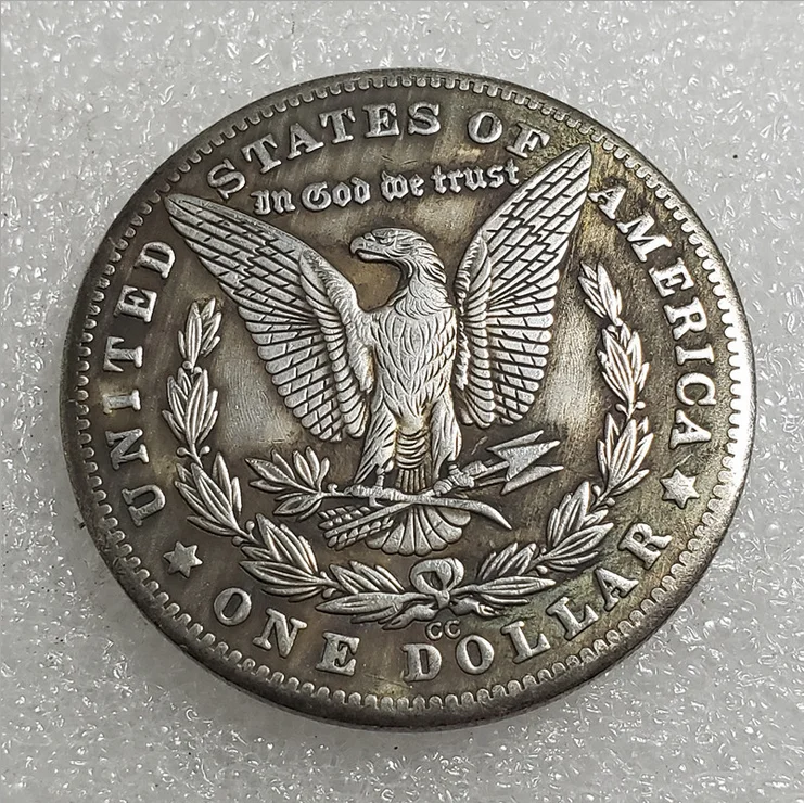 Американская маска для монет Моргана Хобо Подарочная сувенирная удачная монета -