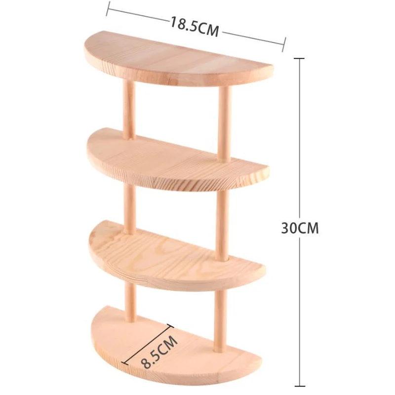 Полу-круглая деревянная витрина для солнцезащитных очков очки показывающие