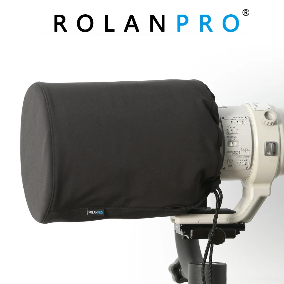 Крышка объектива ROLANPRO для Canon Nikon Sony 600 мм/400 мм/300 мм Sigma 300-800 150-600 с жестким верхним