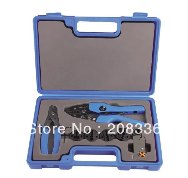 Ручной коаксиальный обжимной инструмент ручной в комплекте для коаксиального
