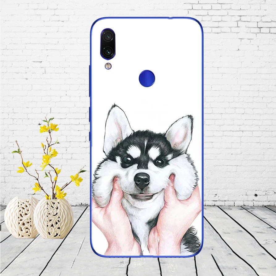 C21 Чехол для Xiaomi Redmi Note 7, силиконовый чехол для Xiaomi Redmi Note 7, задняя крышка, чехол для Redmi Note 7, чехол для телефона - Цвет: C21