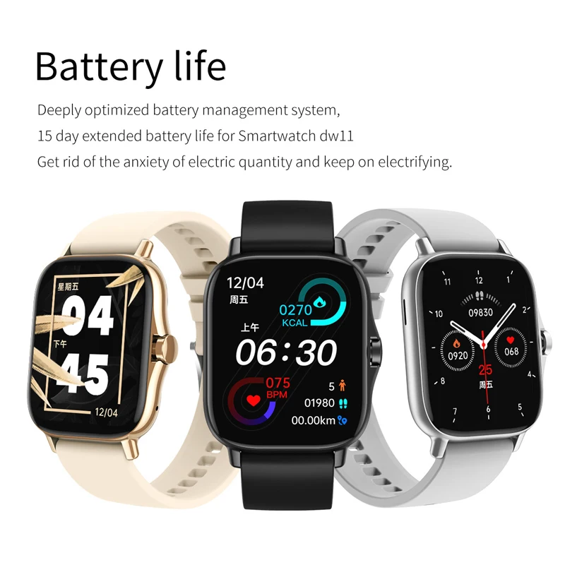 

Multi-Dial Smart Watch Bluetooth Music Control Phone Call Split Screen Display Smartwatch Blood Pressure Sports Waterproof Clock