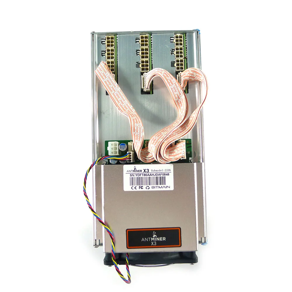 Абсолютно новая горная машина Antminer X3 220TH/S Asic mner cyrptonight от bitmain