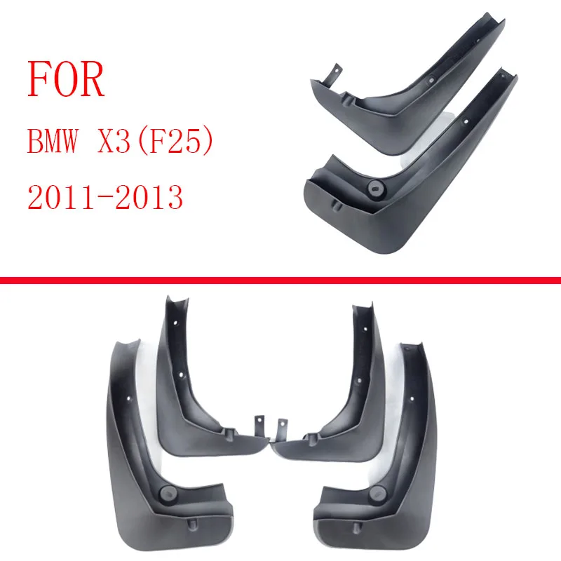 Car Mud-Flaps Front Rear Splash Guards Mudguards Mudflap Fenders For BMW X3 2011-2013 F25 | Автомобили и мотоциклы