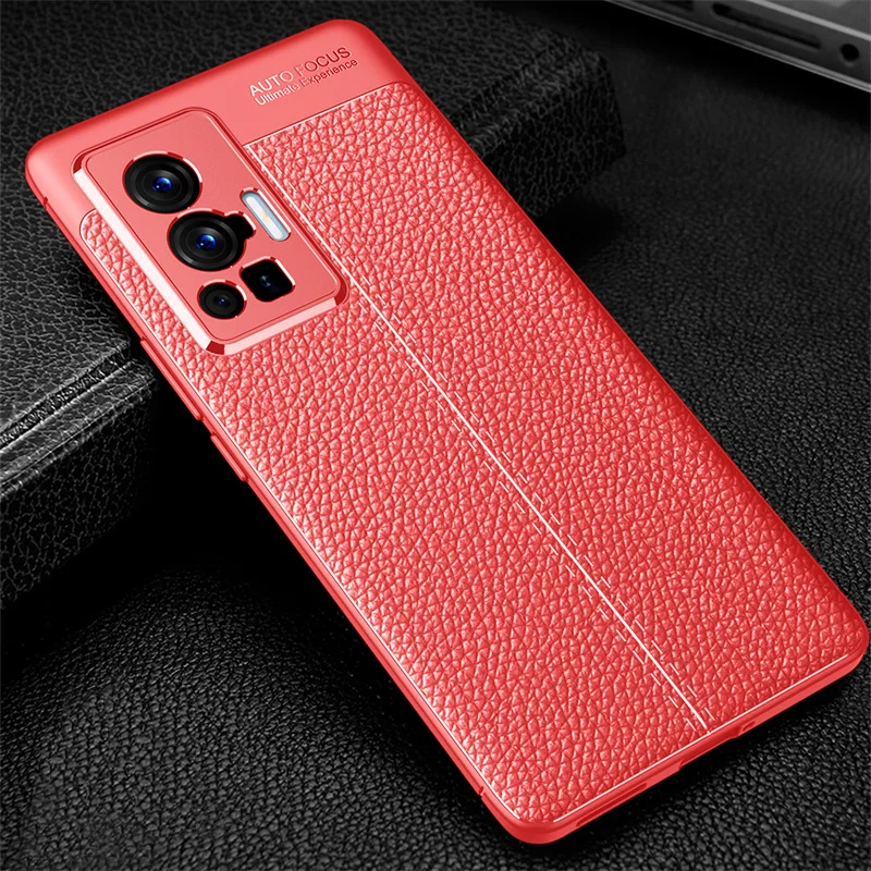 For Vivo X70 Pro Case For Vivo X70 Pro Cover Coque Luxury Shockproof Back Phone Bumper TPU Leather For Fundas Vivo X70 Pro Cover