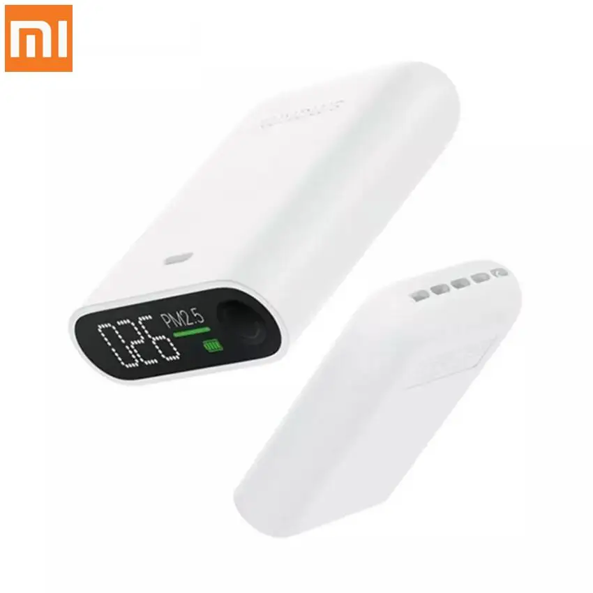 

XIAOMI Smartmi PM2.5 Air Detector Mini Sensitive Air quality Monitor LED Screen PM 2.5 For Home Office Portable