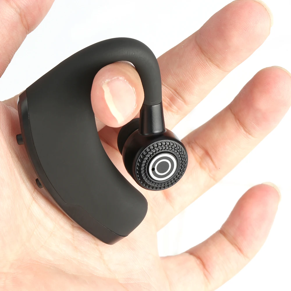 Bluetooth наушники V9, деловые беспроводные Bluetooth наушники, гарнитура с управлением шумом и микрофоном для водителей, спортивные наушники с громкой связью
