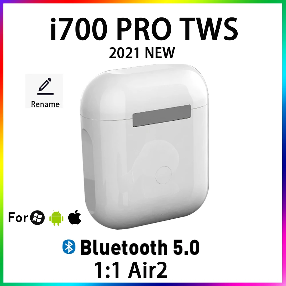 

Original i700 PRO TWS 1:1 GPS Rename Wireless Bluetooth Headsets PK i7 i11 i14 i15 i16 i18 i30 i10 i20 i1000 PLUS i5000 i9000PRO