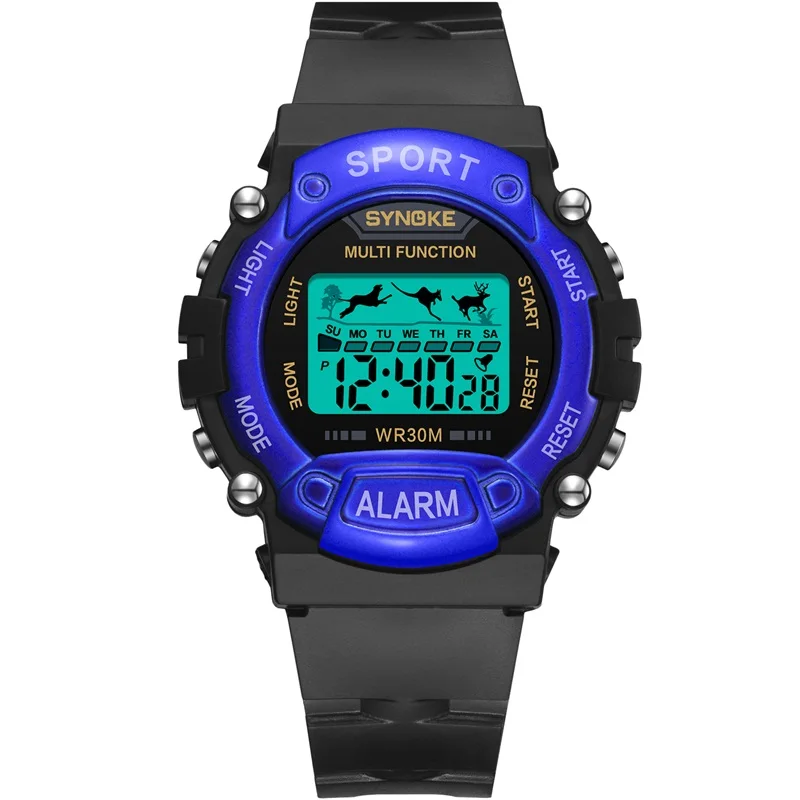 PANARS мальчиков часы для девочек часы Дети montre enfant garcon школьник подростковый часы детские часы Relogio Infantil бесплатно - Цвет: Blue Watch
