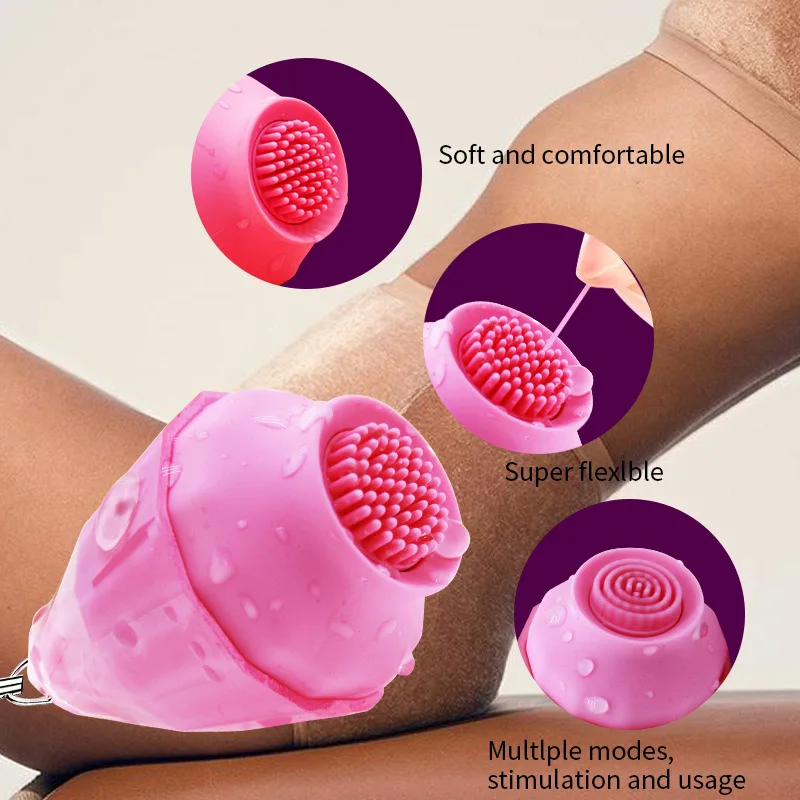 Женское устройство для мастурбации Стимулятор клитора и языка взрослых