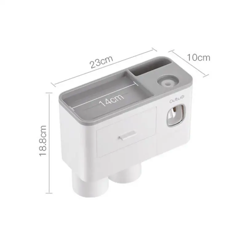 

1PC Wall Mount Magnetic Toothbrush Stand Rack Organizer Toothbrush Wall-Mounted Holder Space Saving Bathroom Accessories