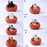 in stock jxk056 16 lazy cat 4 0 with sofa model pet animal statue figure scene accessories fit 12 soldier action figure