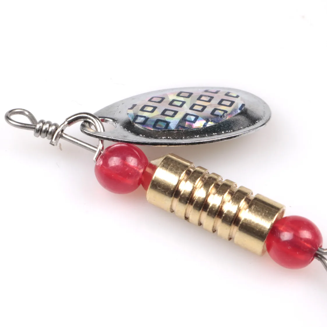 Рыболовные приманки воблеры с блестками ручной Спиннер ложка 5 см 4 г