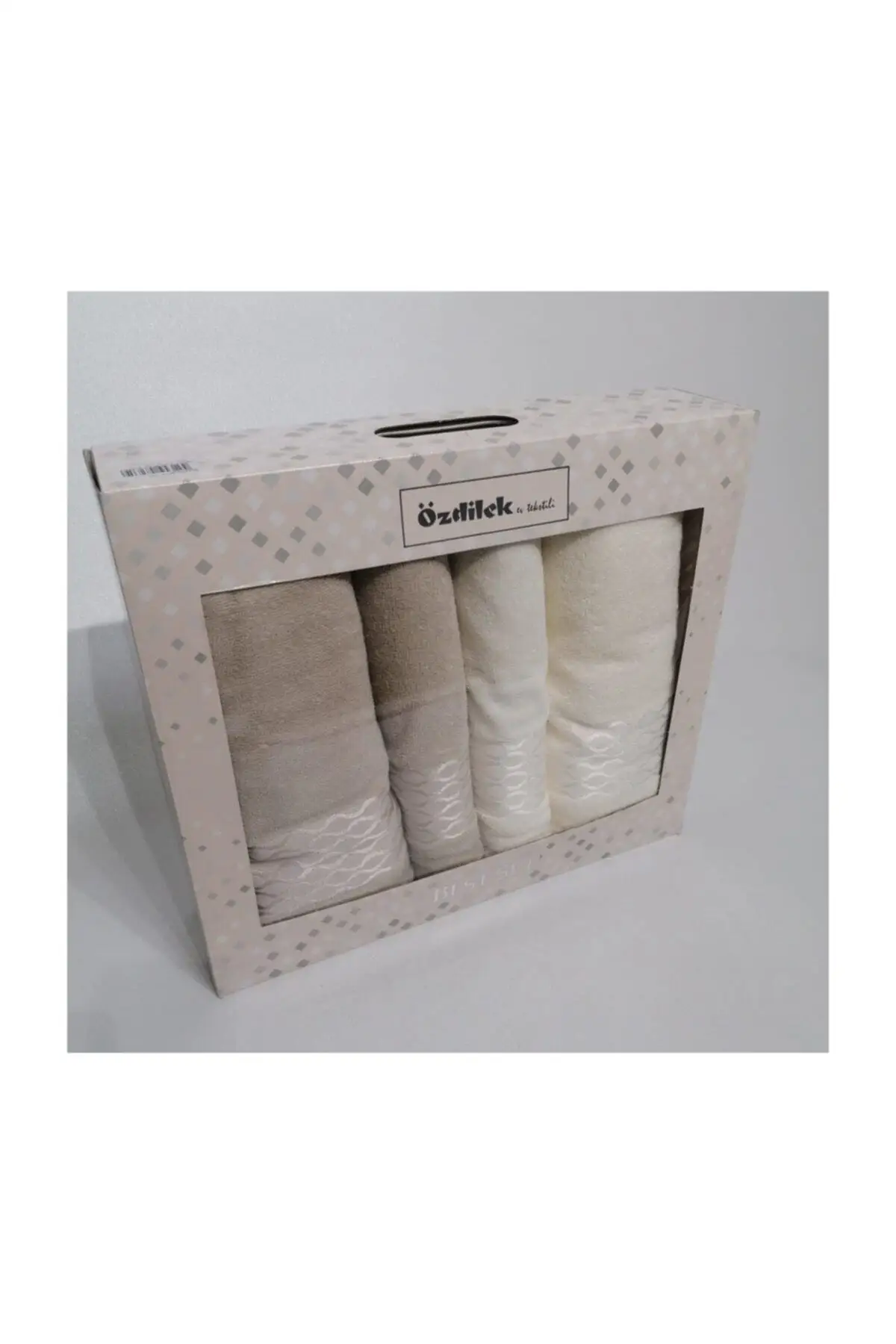 

Bath Towel Pure Soft Elissa Best Set Hammam Team Cream - Stone