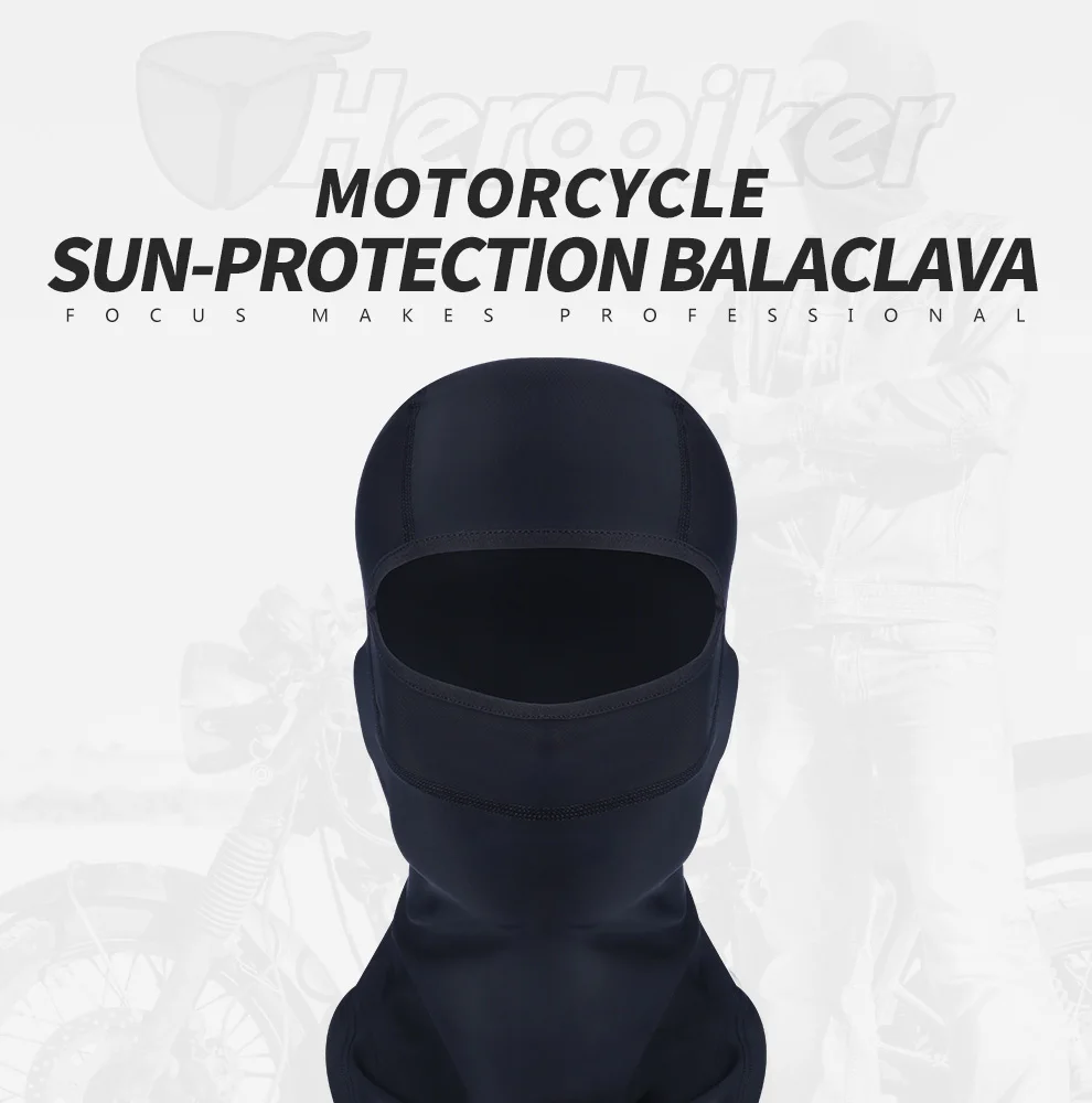 HEROBIKER Мужская Черная мотоциклетная Балаклава мото маска мотоциклетная маска ветрозащитная велосипедная Военная тактическая Пейнтбол Лыжи Маска