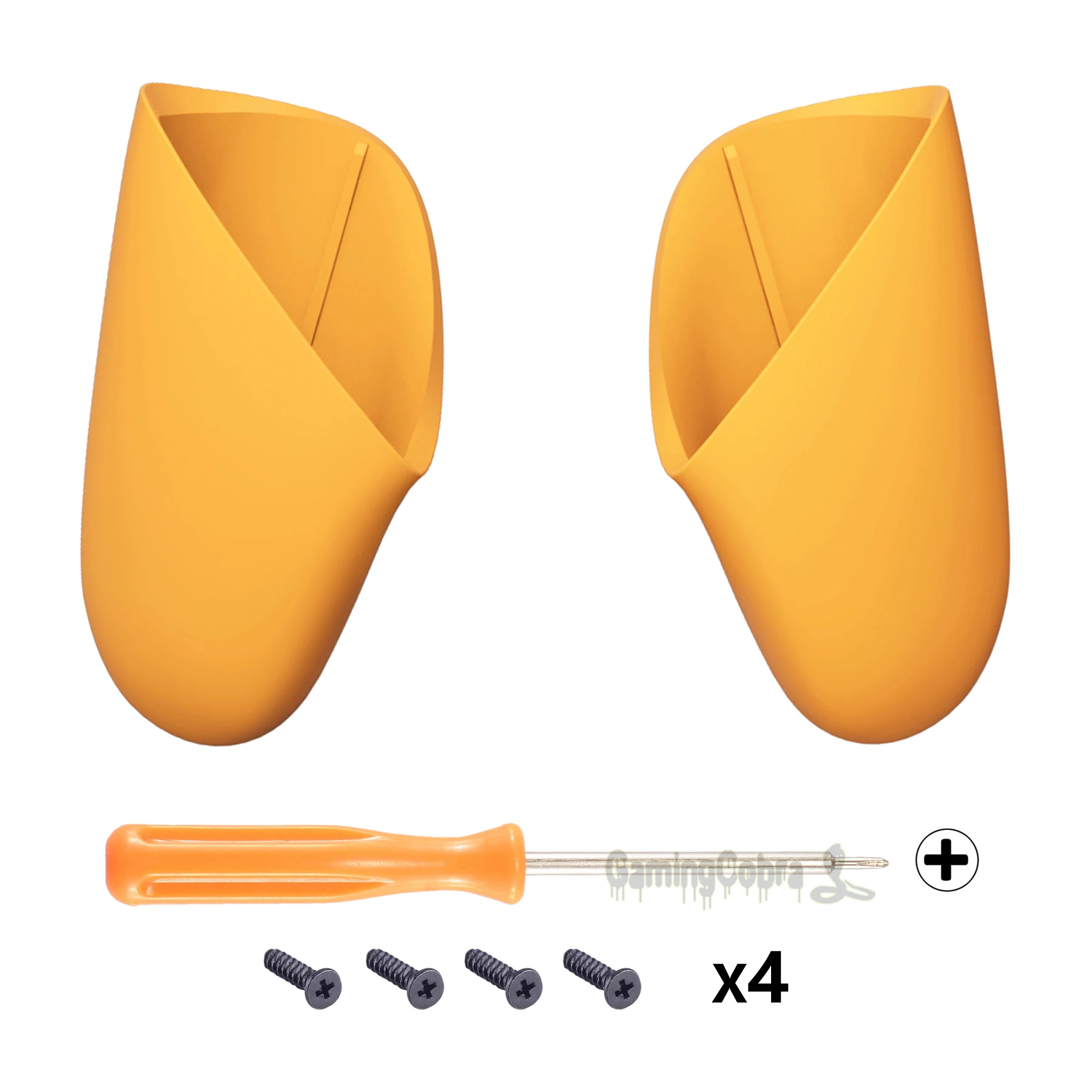 eXtremeRate Soft Touch DIY Replacement Handle Grips Hand Grip Shell for NS Switch Pro Controller